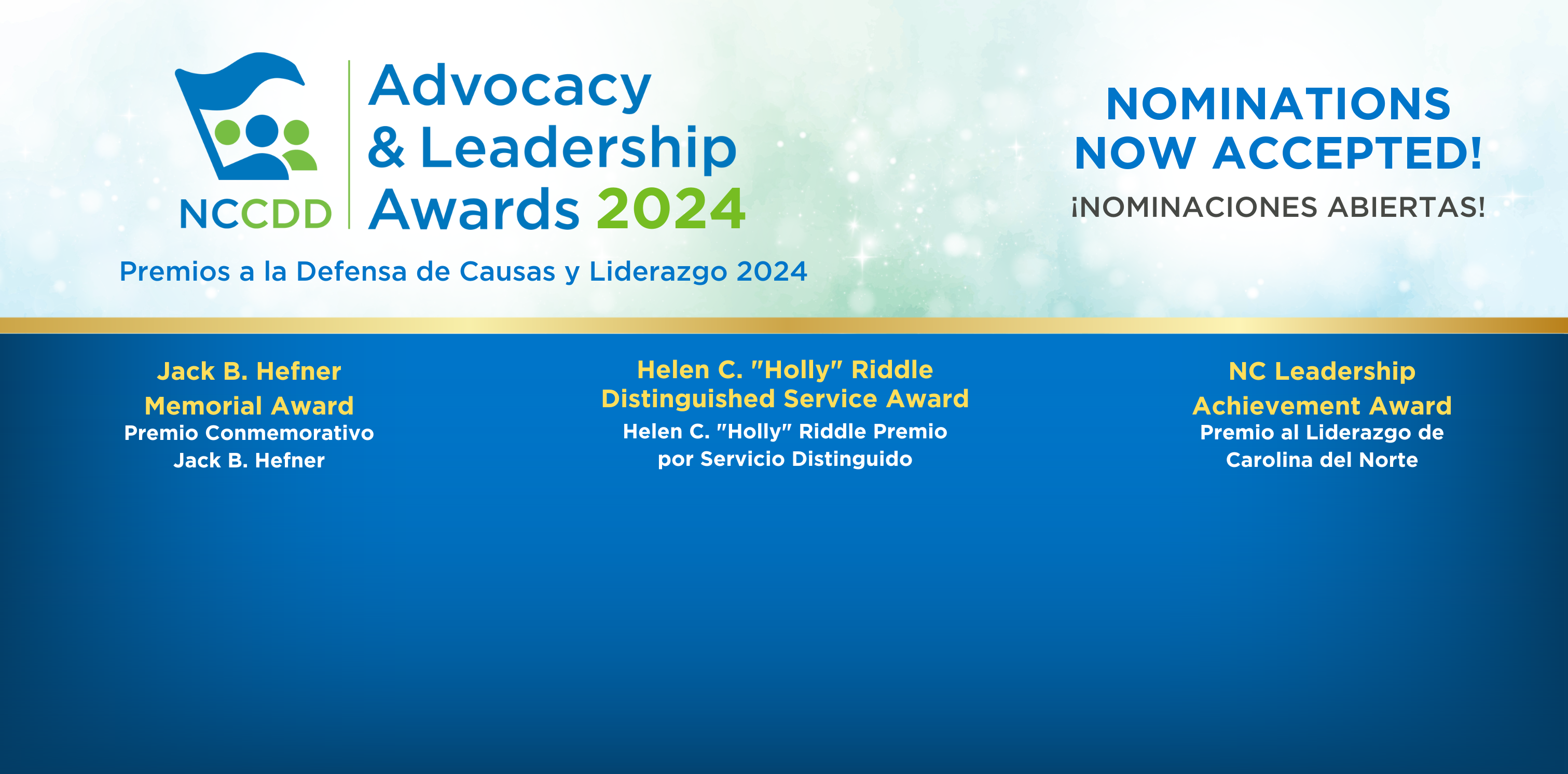 NCCDD Advocacy & Leadership Awards