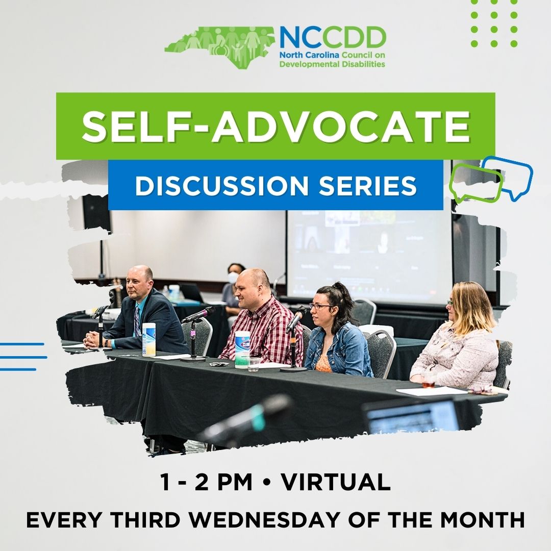 Self-Advocate Discussion Series 