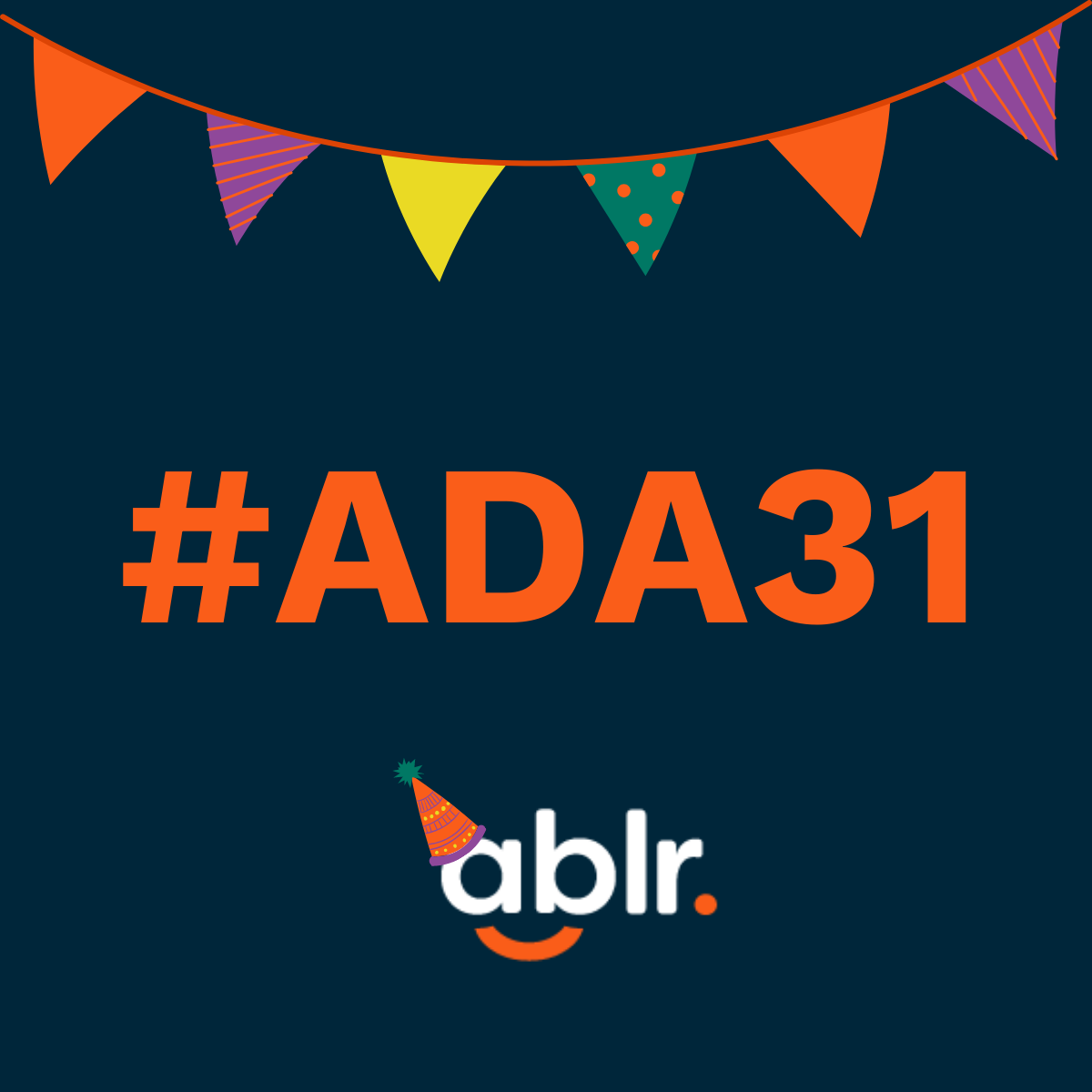 Celebrate #ADA31