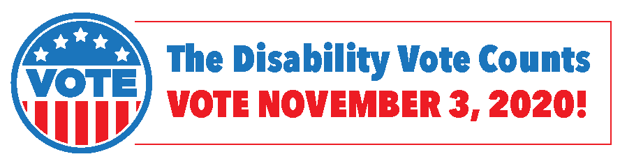 The Disability Vote Counts graphic