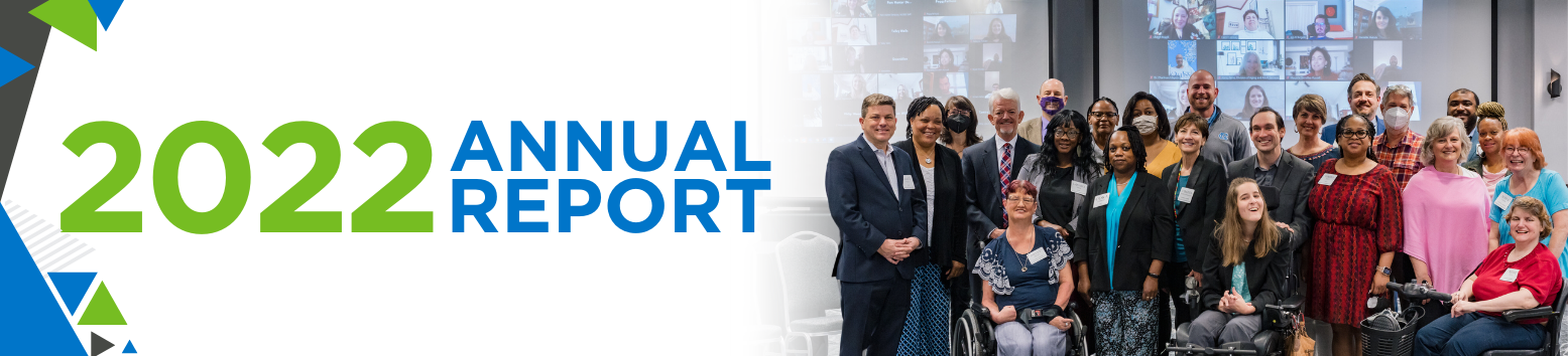 NCCDD 2021 Annual Report header