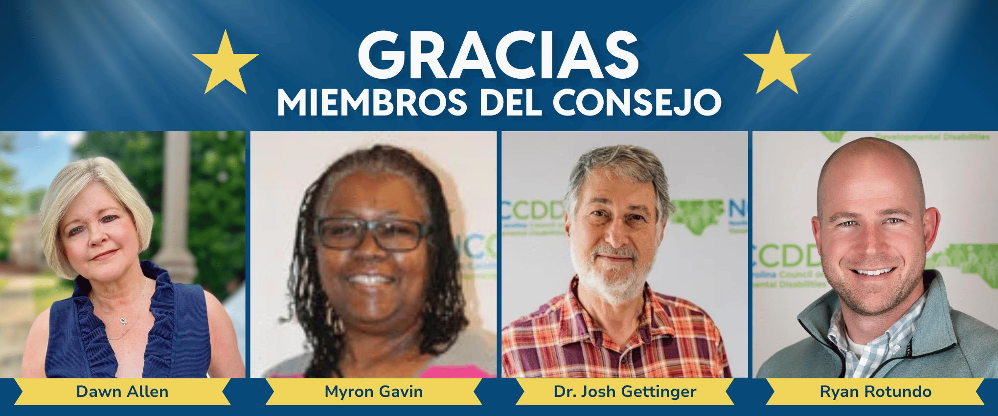 Gracias miembros del consejo